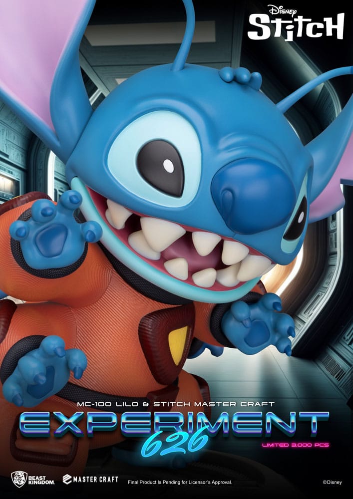 Lilo & Stitch Master Craft Statue Experiment 626 39 cm