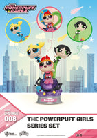 The Powerpuff Girls Mini Diorama Stage Statues The Powerpuff Girls Series Set 12 cm