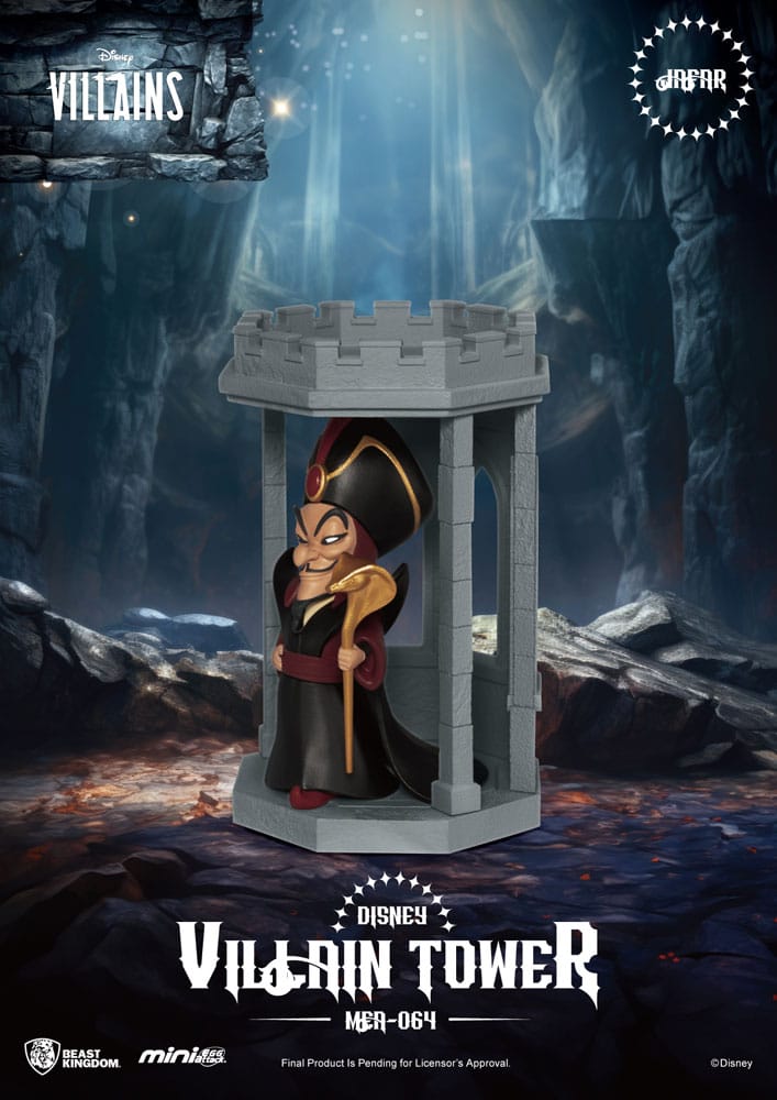 Disney Villains Mini Egg Attack Blind Box Figures Series Villain Tower 12 cm Assortment (6)
