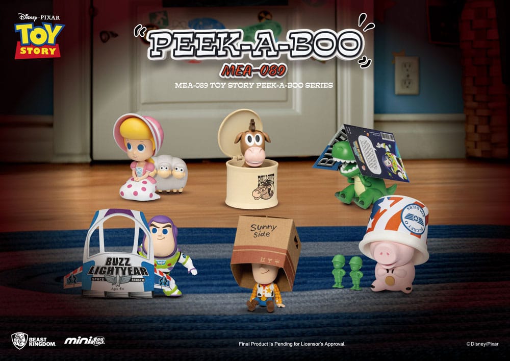 Toy Story Mini Egg Attack Blind Box Figures Hide and Seek Series 8 cm Assortment (6)