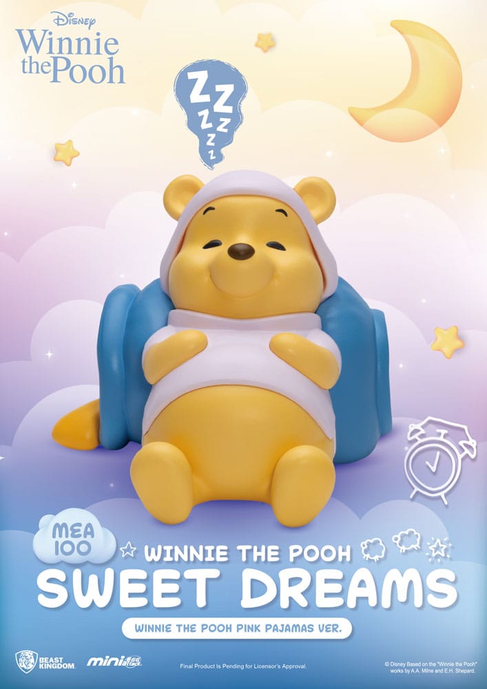 Winnie the Pooh Mini Egg Attack Blind Box Figures sweet dreams 6 cm Assortment (6)