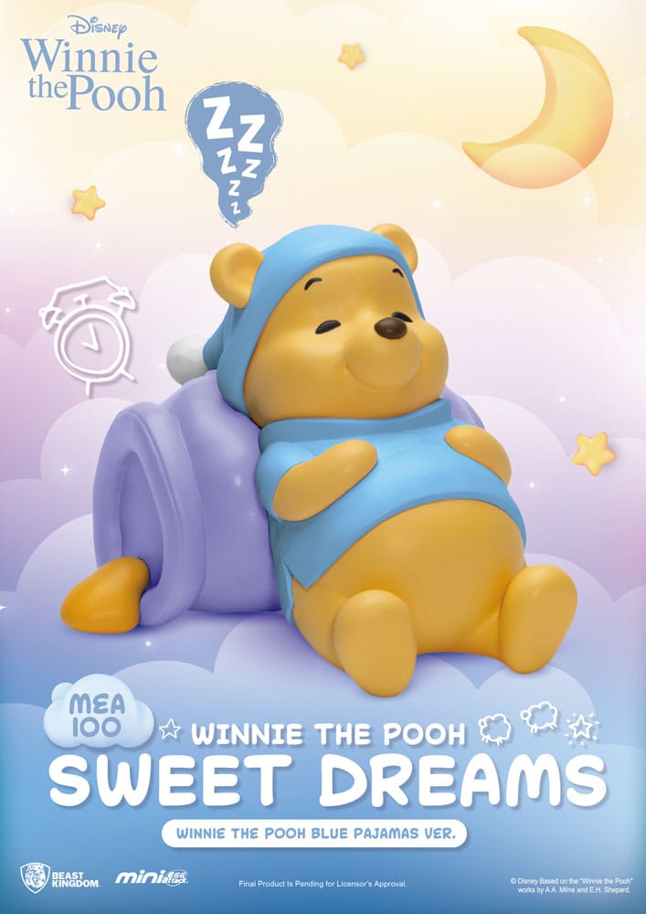 Winnie the Pooh Mini Egg Attack Blind Box Figures sweet dreams 6 cm Assortment (6)