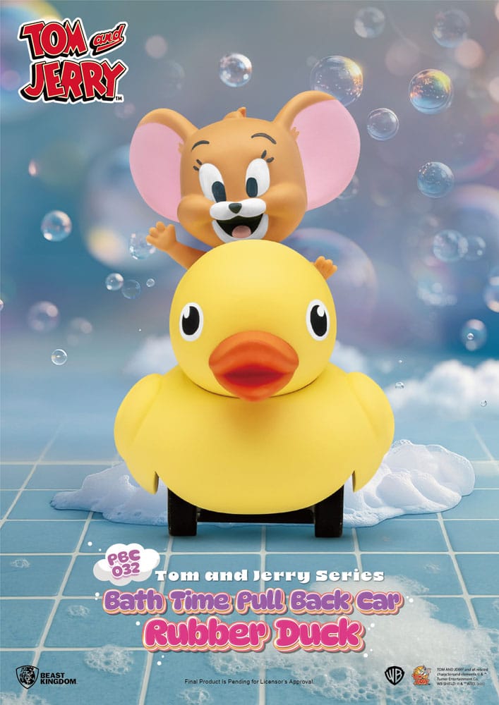 Tom & Jerry Pull Back Cars Bath Time Blind Box 6-Pack