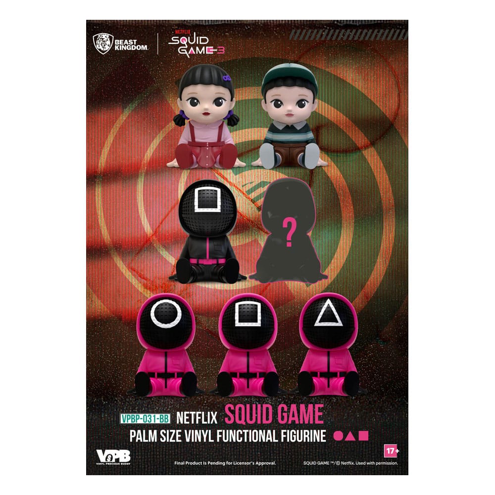 Squid Game Piggy Bank Blind Box Figures Series 11 cm Assortment (6)
