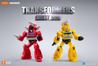 Transformers Blokees Plastic Model Kit Galaxy Version 02 SOS Assortment (9)