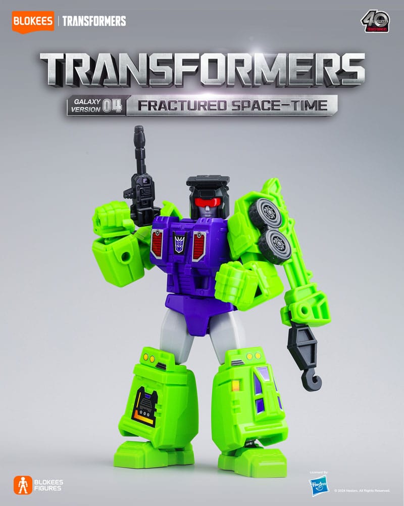Transformers Blokees Plastic Model Kit Galaxy Version 04 Fractored Space-Time Assortment (9)
