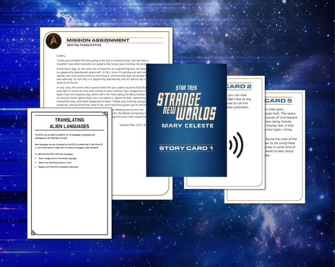 Star Trek: Strange New Worlds Escape Room Game Mary Celeste  *English Version*