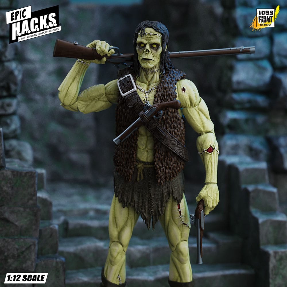 Frankenstein's Monster Epic H.A.C.K.S. Action Figure 1/12 Undead Creature 19 cm