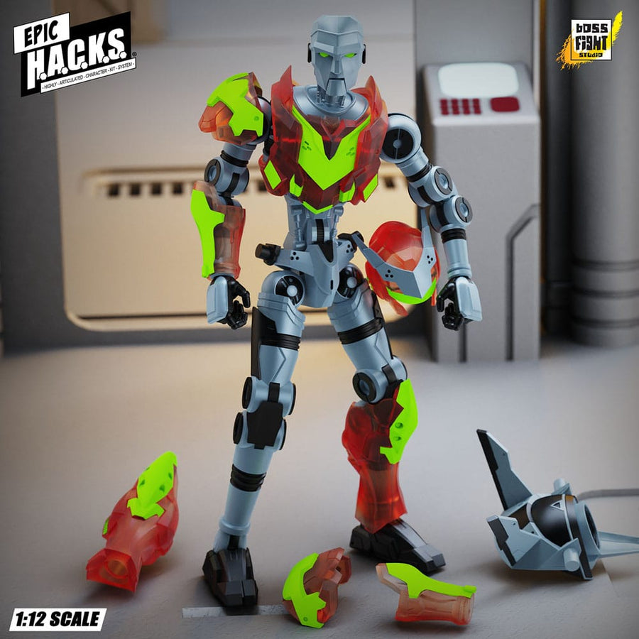 CGT Corp Epic H.A.C.K.S. Action Figure 1/12 Wave 1 CGT Combat Drone: Agile Battle Robot 18 cm