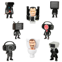 Skibidi Toilet Figures 11 cm Series 1 Display (9)