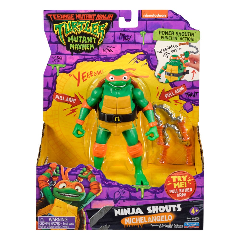 Teenage Mutant Ninja Turtles Movie Action Figures Deluxe Assortment (8) 15 cm
