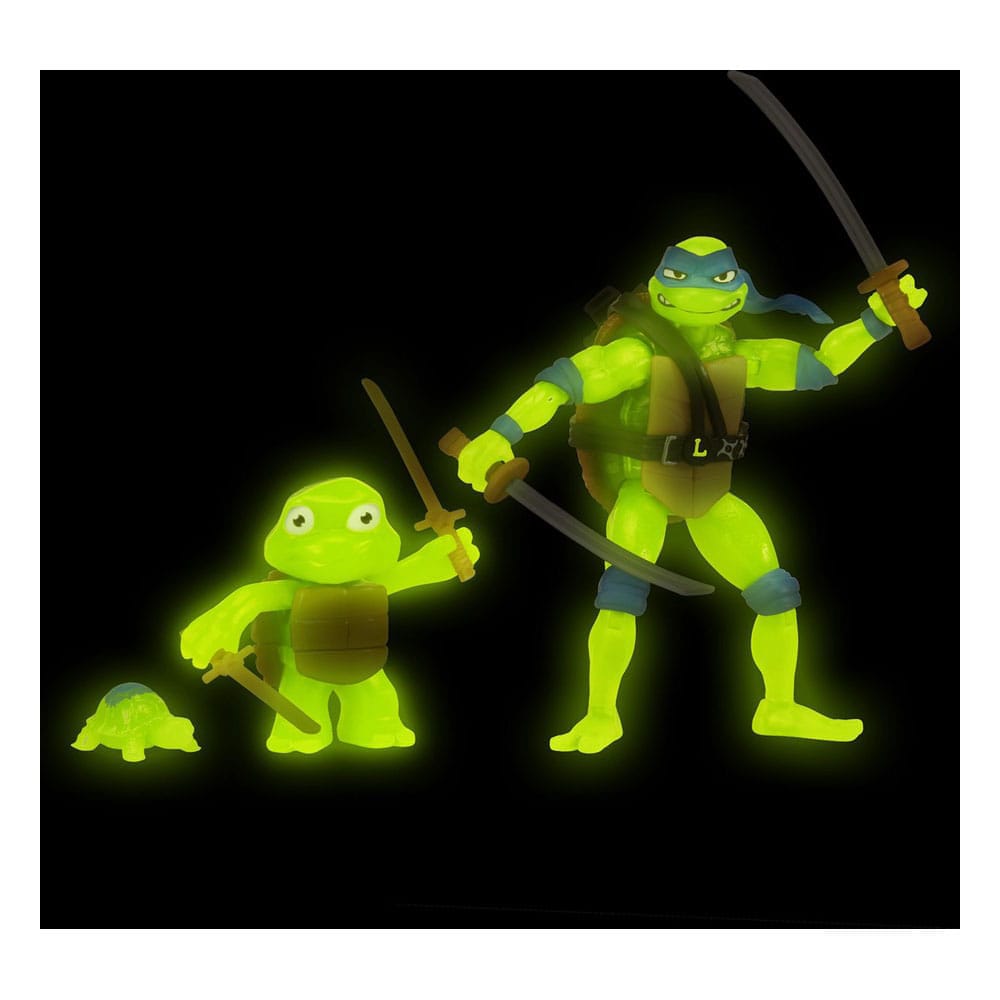 Teenage Mutant Ninja Turtles: Mutant Mayhem Action Figure 3-Pack Evolution Raphael & Leonardo Assortment (6)