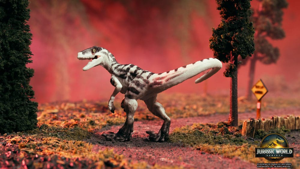 Jurassic World Rebirth Pop N Lock Breach Blind Box Captivz Build n Battle Dinos Display (12)