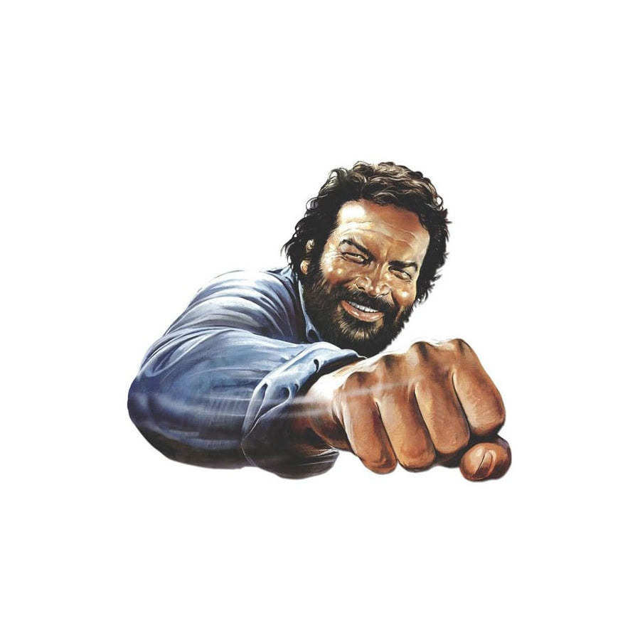 Bud Spencer 3D Tin Sign Bud Spencer Faust 45 x 45 cm