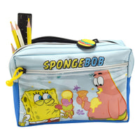 SpongeBob SquarePants Multi Pocket Pencil Case Icons