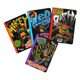 Teenage Mutant Ninja Turtles 4-Pack Notebooks