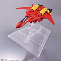 Macross 7 Tiny Session Vehicle mit Action Figure VF-19 Custom Fire Valkyrie with Basara Nekki 11 cm