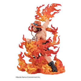 One Piece FiguartsZERO PVC Statue (Extra Battle) Portgas. D. Ace -One Piece Bounty Rush 5th Anniversary- 17 cm