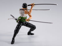 One Piece S.H.Figuarts Action Figure Roronoa Zoro Romance Dawn Ver. 15 cm