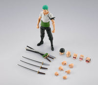 One Piece S.H.Figuarts Action Figure Roronoa Zoro Romance Dawn Ver. 15 cm