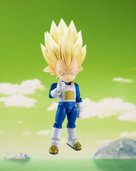 Dragon Ball S.H.Figuarts Action Figure Super Saiyan Level 3 Vegeta (mini) Daima 8 cm