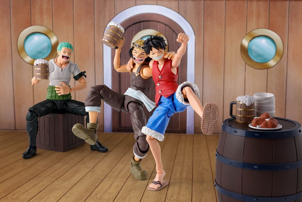 One Piece S.H. Figuarts Accessory Set The Straw Hat Crew Party Set