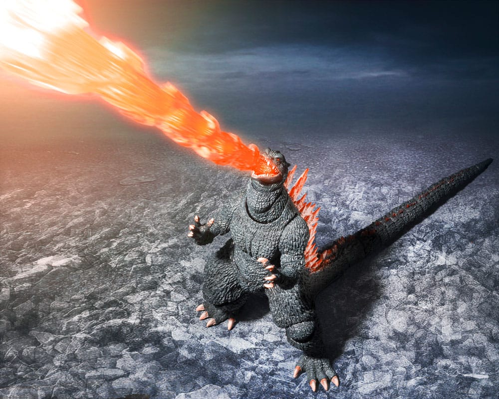Godzilla: Final Wars S.H.MonsterArts Action Figure Godzilla Heat Ray Ver. vs. New Gotengo 16 cm