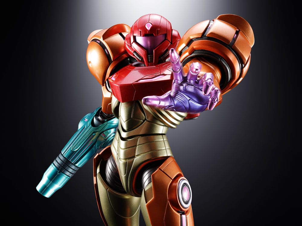 Metroid Prime 4: Beyond Diecast Action Figure Samus Aran LED 21 cm