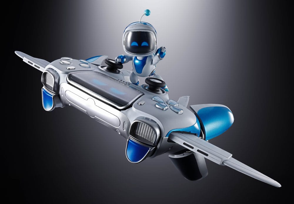 Astro Bot Chogokin Action Figure Astro Bot & Dual Speeder