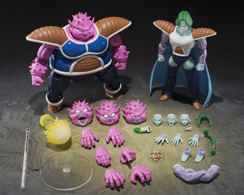 Dragon Ball Z S.H. Figuarts Action Figure Dodoria & Zarbon Bardock the Father of Goku 16 cm