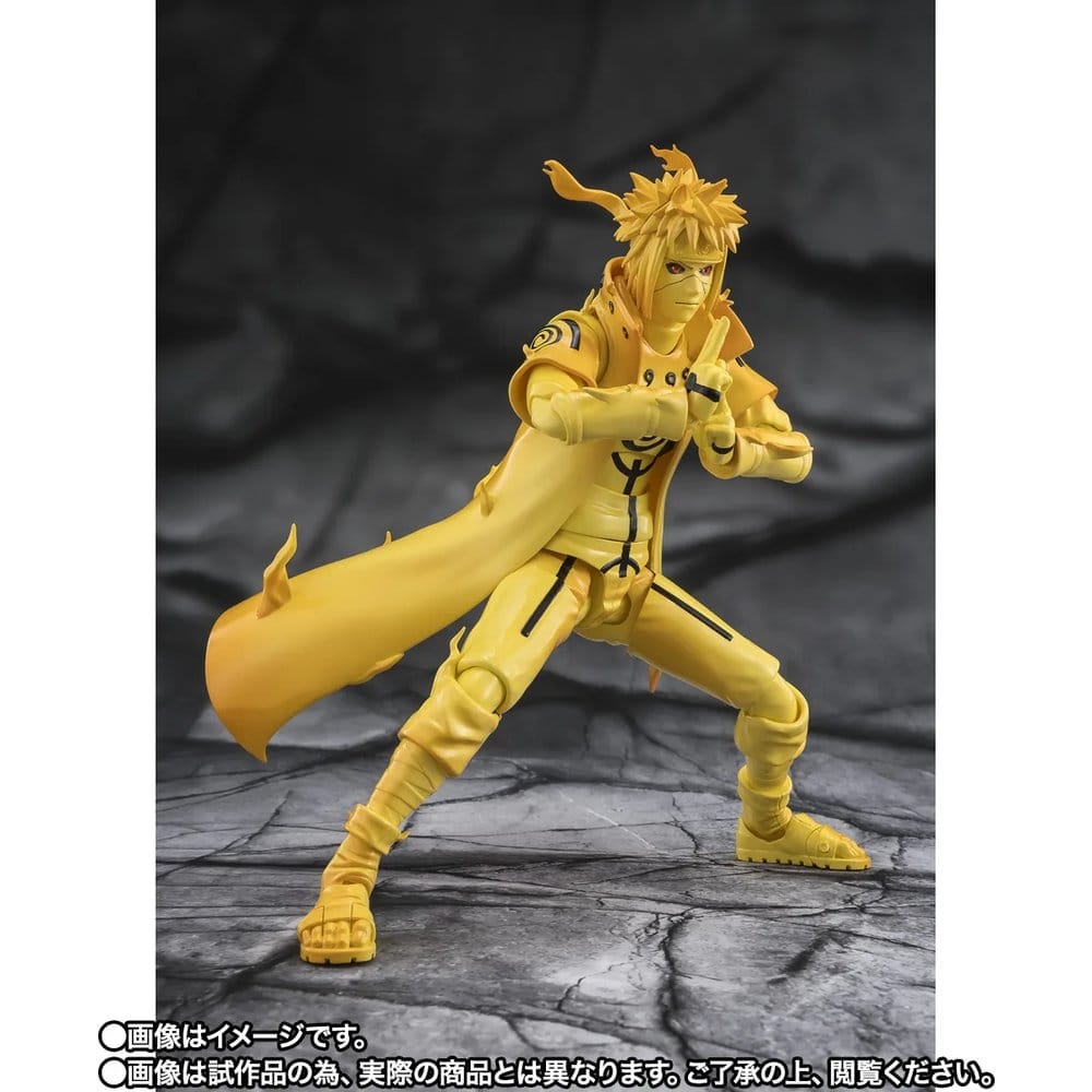 Naruto S.H.Figuarts Action Figure Minato Namikaze (Kurama Link Mode) -Bond of Light That Shatters Darkness- 15 cm