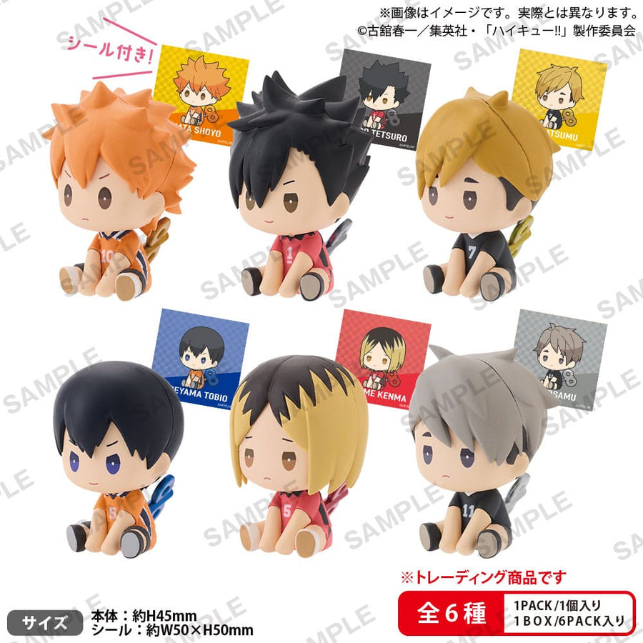 Haikyu!! PVC Figures Petatto Clockwork Figure Vol.2 5 cm Assortment (6)