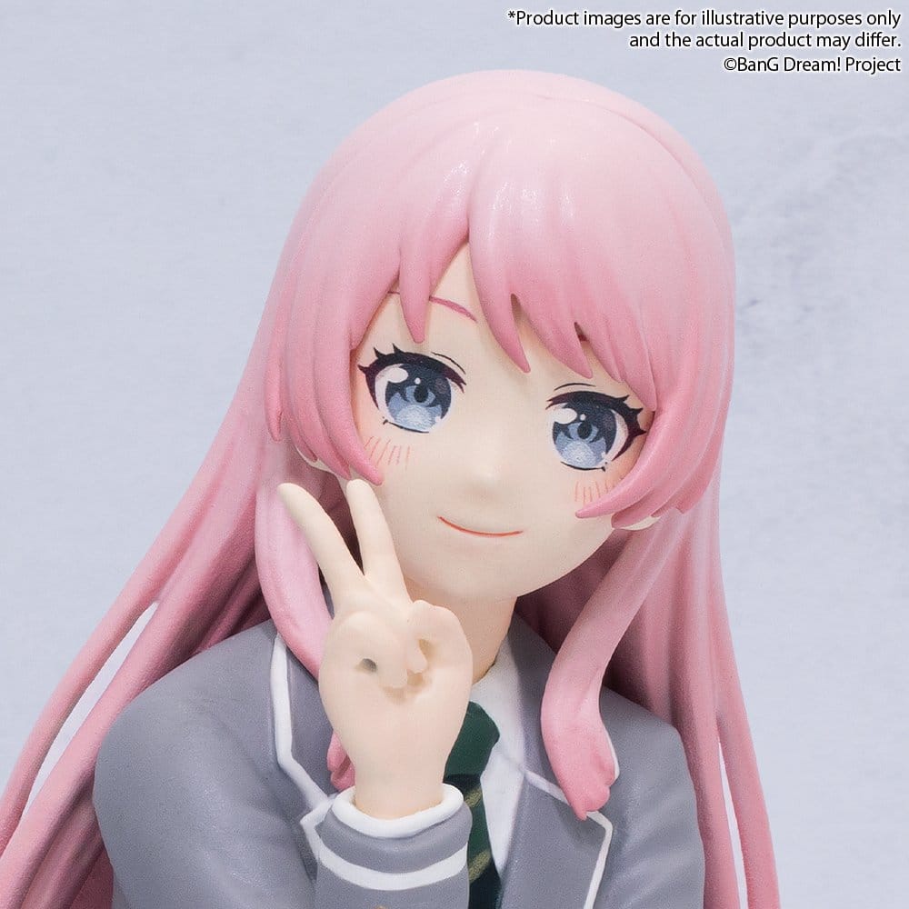 BanG Dream! My Go! Premium PVC Statue Chihaya Anon Uniform Ver. 9 cm