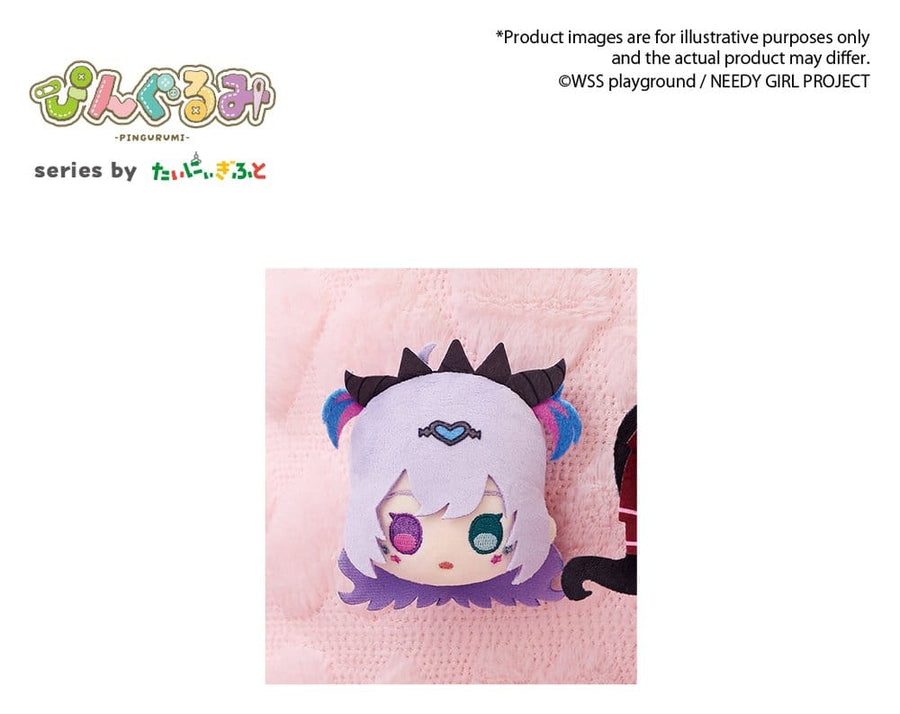 Needy Girl Overdose Pingurumi Mini Figure Purple Lollipop 8 cm