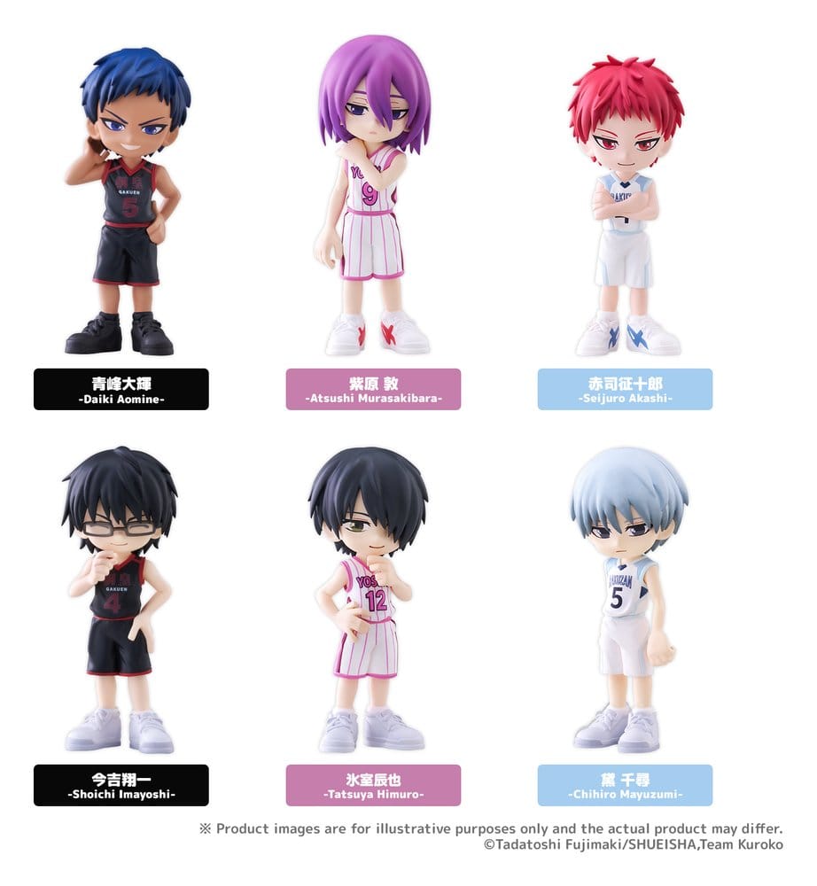 Kuroko's Basketball PalVerse Mini Figures Blind Box Assortment vol.2 (6)