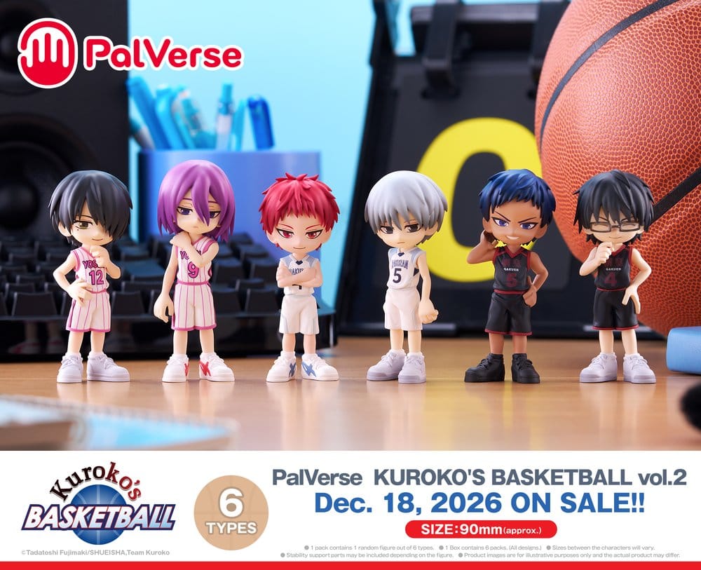 Kuroko's Basketball PalVerse Mini Figures Blind Box Assortment vol.2 (6)