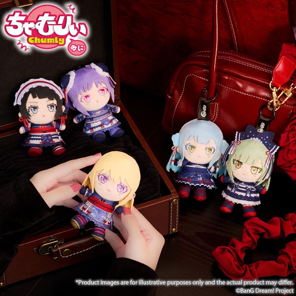 BanG Dream! Chamuri Mini Plush Keychain Ave Mujica Senbi Toryo Ver. Doloris 10 cm