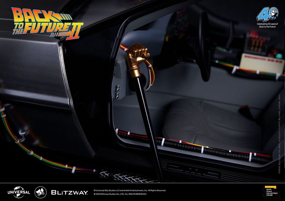 Back to the Future II Premium UMS vehicle 1/6 Time Machine 74 cm