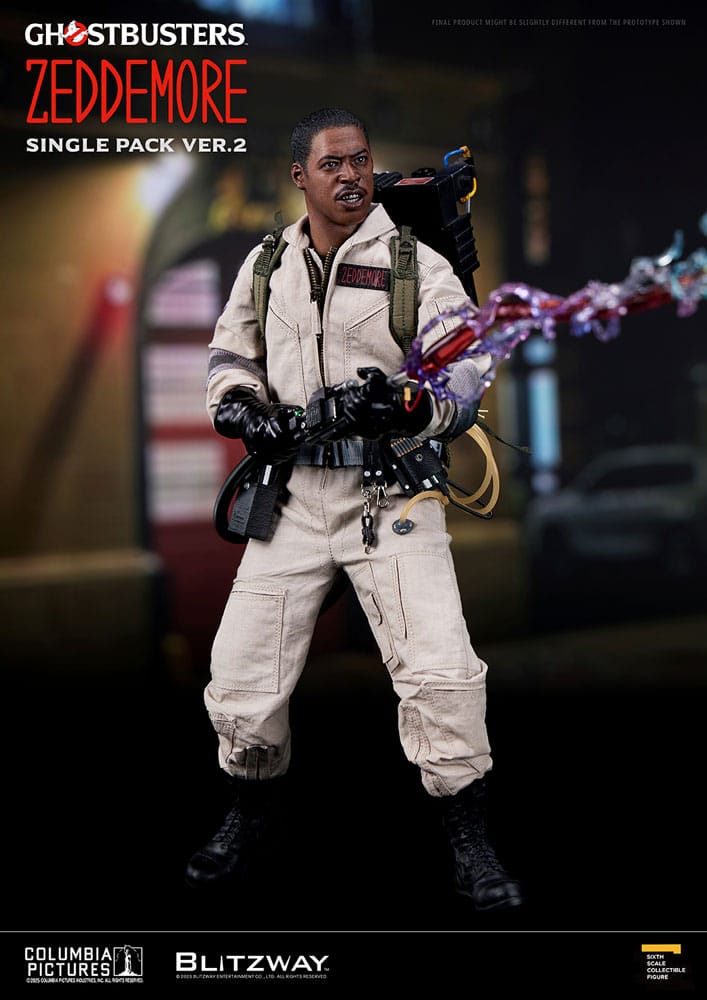 Ghostbusters Premium UMS Action Figure 1/6 Winston Zeddemore Ver. 2 31 cm