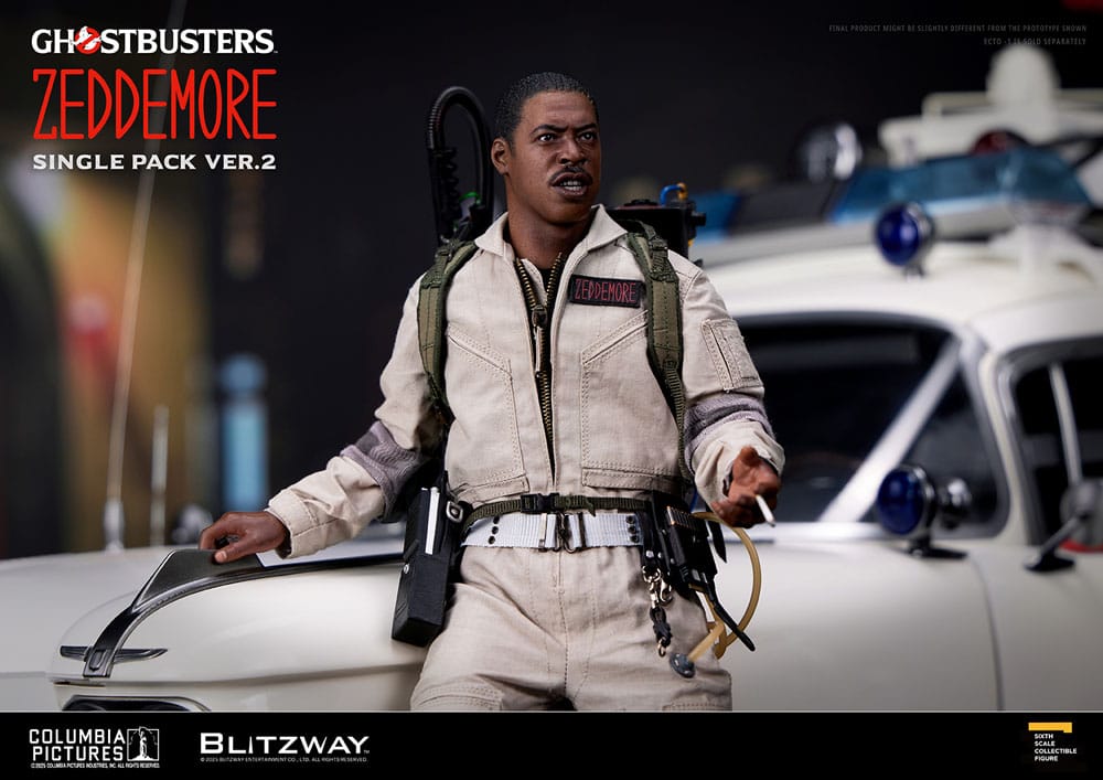 Ghostbusters Premium UMS Action Figure 1/6 Winston Zeddemore Ver. 2 31 cm