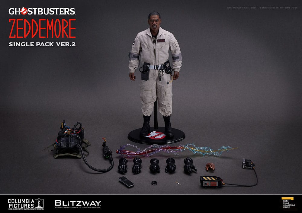Ghostbusters Premium UMS Action Figure 1/6 Winston Zeddemore Ver. 2 31 cm