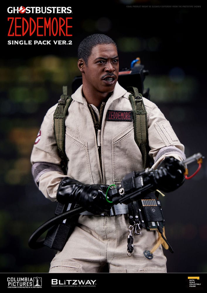 Ghostbusters Premium UMS Action Figure 1/6 Winston Zeddemore Ver. 2 31 cm