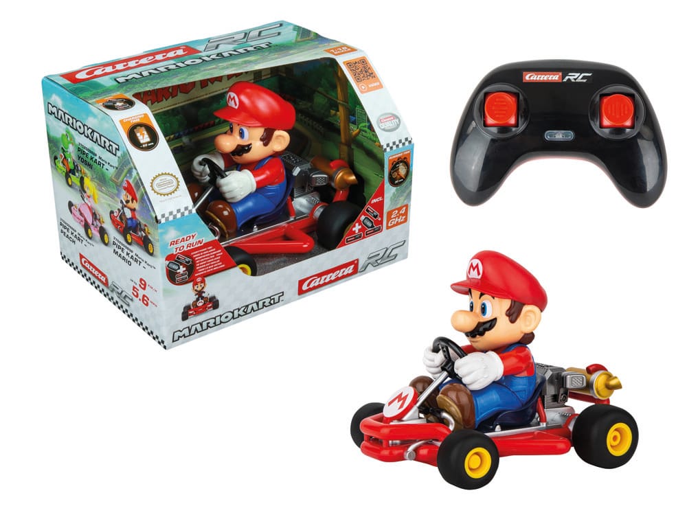 Super Mario Kart RC remote-controlled Car 1/18 2.4GHz Pipe Kart Mario