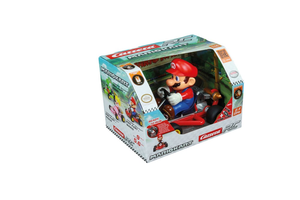 Super Mario Kart RC remote-controlled Car 1/18 2.4GHz Pipe Kart Mario