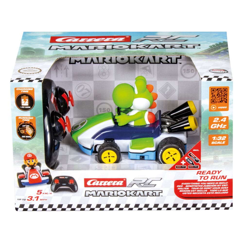 Super Mario Kart RC remote-controlled Race Kart 1/32 2.4GHz Yoshi