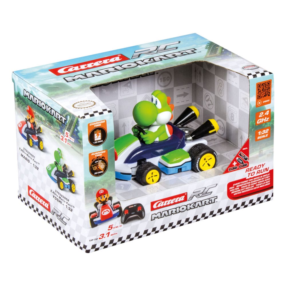 Super Mario Kart RC remote-controlled Race Kart 1/32 2.4GHz Yoshi