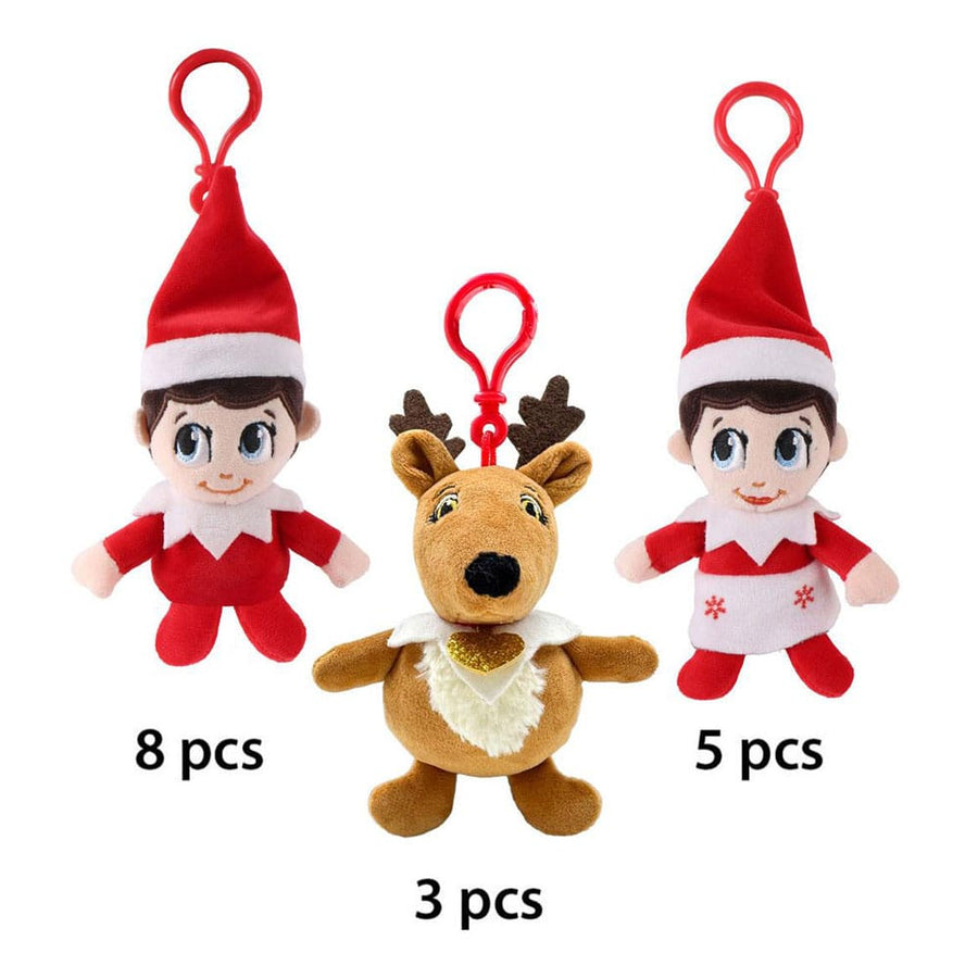 Elf On The Shelf Plush Keychains 12 cm Assortment (16)