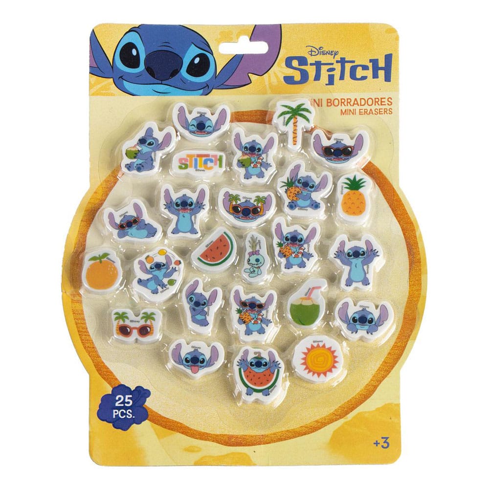 Lilo & Stitch Erasers 25-Pack
