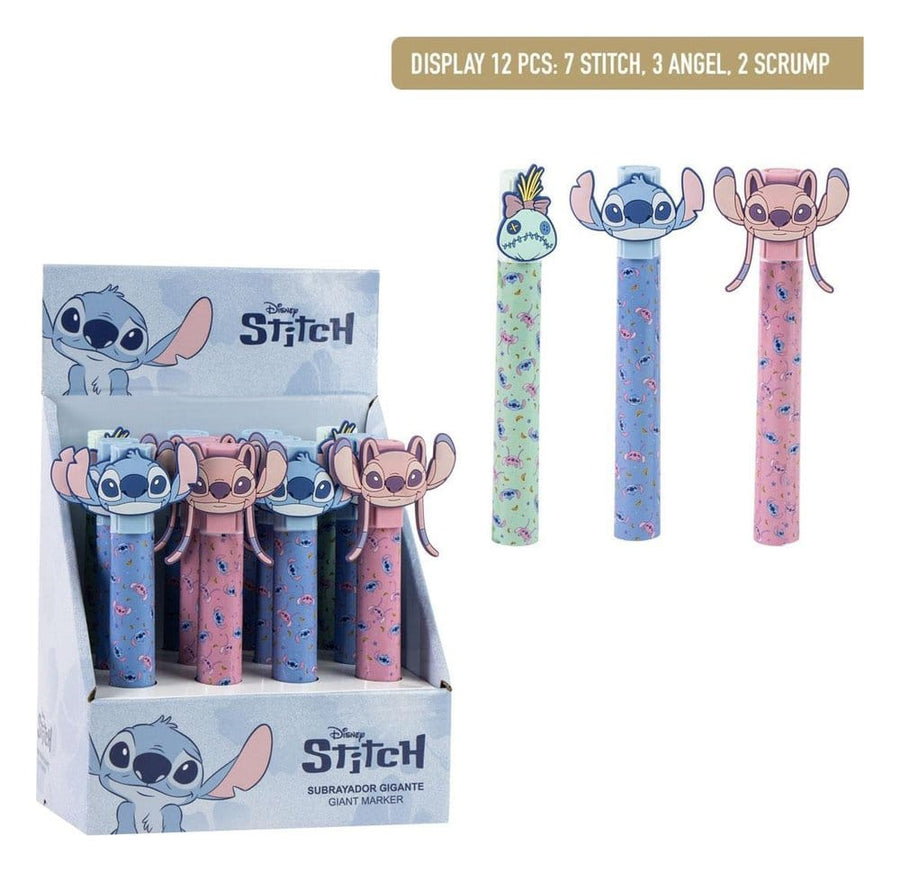 Disney Large Highlighter Display (12) Stitch