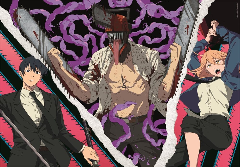 Chainsaw Man Anime Puzzle Collection Jigsaw Puzzle Chainsaw Man (500 pieces)